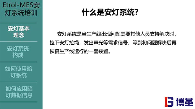安燈ANDON系統實踐培訓經典課件 安燈ANDON系統實踐培訓經典課件