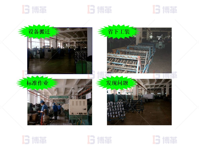 機加工行業精益布局改善 實施改善活動